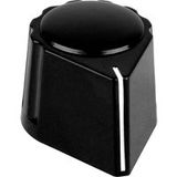 Mentor 428.611 428.611 Bouton rotatif avec marquage de bouton Noir (l x h) 26,5 mm x 15 mm 1 pièce