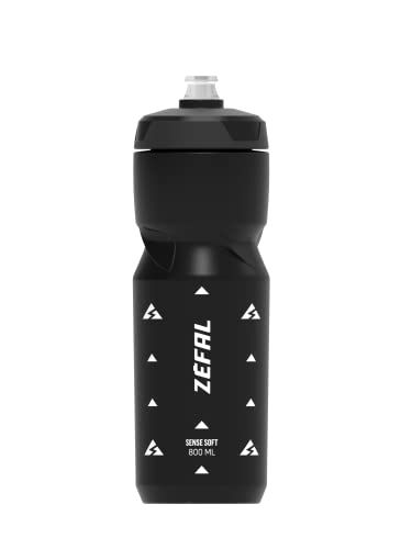 ZEFAL Unisex Sense Soft 80 waterfles, zwart, 800ml UK