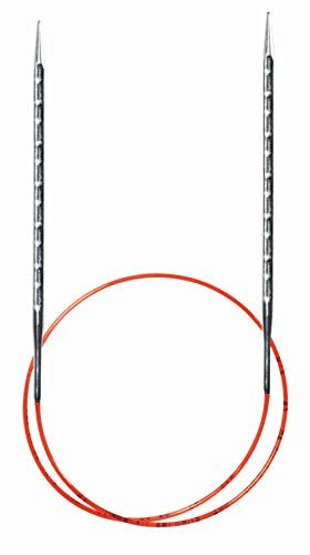 Addi AddiNovel vierkante rondnaald 100 cm x 2,25 mm, metaal, 2,25 mm (UK 13/US 1), 63510