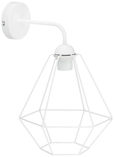 Homemania wandlamp, metaal, wit