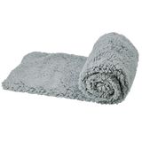 Nobby Ligdeken Teddy Classic lichtgrijs L x B: 70 x 100 cm