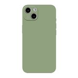 Fresnour iPhone 13 Hoesje, Transparant Bumper, Krasbestendig, Matcha Groen