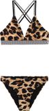 Protest PRTSuzana JR Bikini set Meisjes Dierenprint Fudge Camel