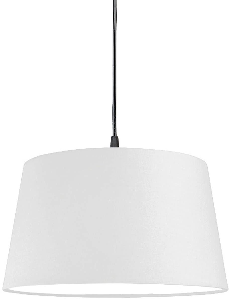QAZQA Pendel 80 cm Hanglamp 1 lichts H 1100 mm wit