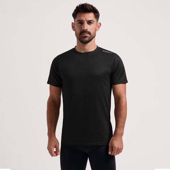 Rogelli Promo Running T-shirt - Mannen - Maat XXL - zwart