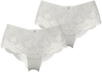 Joop! Panty Beautiful Gebloemd Gebroken Wit XXL