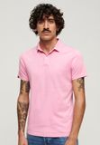 Superdry Studios Jersey Korte Mouw Poloshirt Roze XL Man