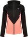 Macron Kaja Jas Vrouwen S Waterdicht Winddicht Polyester Zwart / Neon Coral