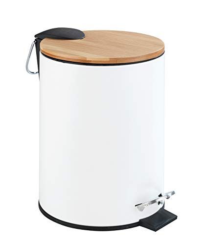 WENKO Tortona Easy-Close Pedal Bin 3 L