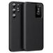 Samsung Étui à rabat Smart Clear View avec fente pour carte pour Galaxy S22 Ultra 5G - Noir