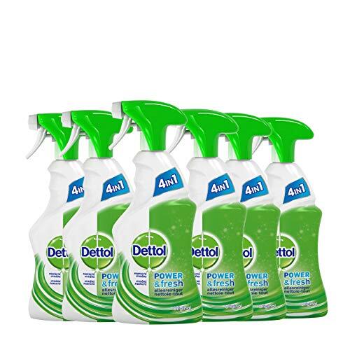 Dettol Allesreiniger Spray Power & Fresh - Original - 500ml x6