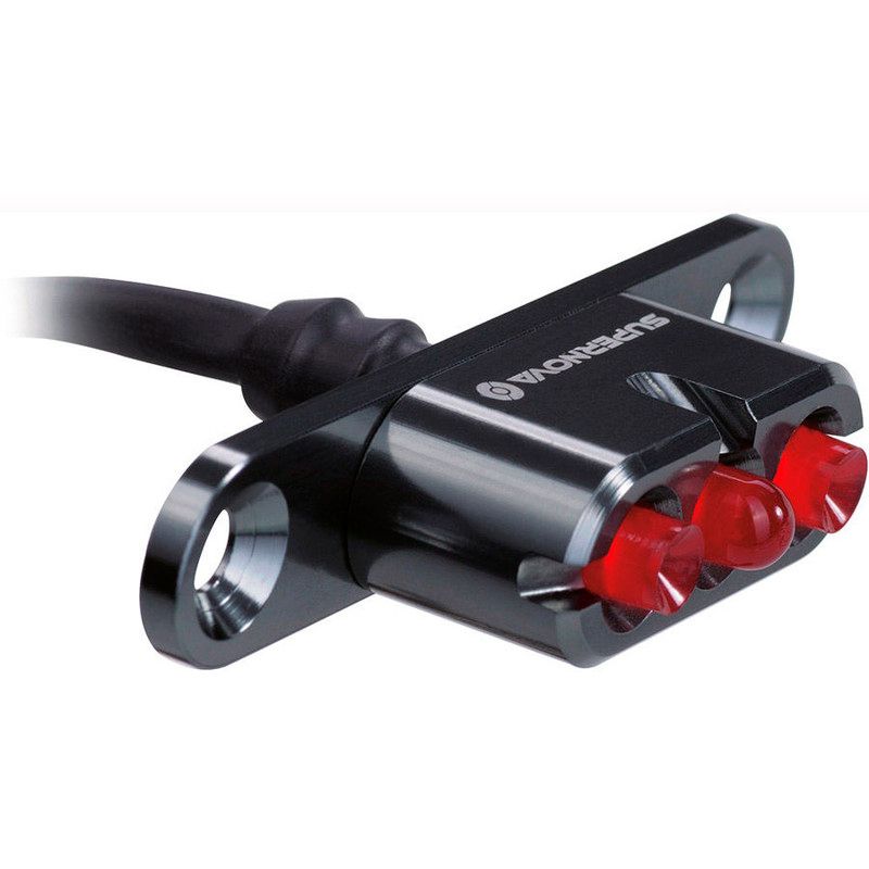 Supernova E3 Tail Light 2 - Fietsverlichting - bagagedrager - zwart