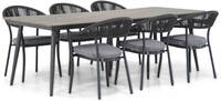 Santika Furniture Santika Vivian/Matale 240 cm dining tuinset 7-delig