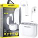 AWEI Bluetooth 5.0 T28 TWS écouteur + station d'accueil blanc/blanc
