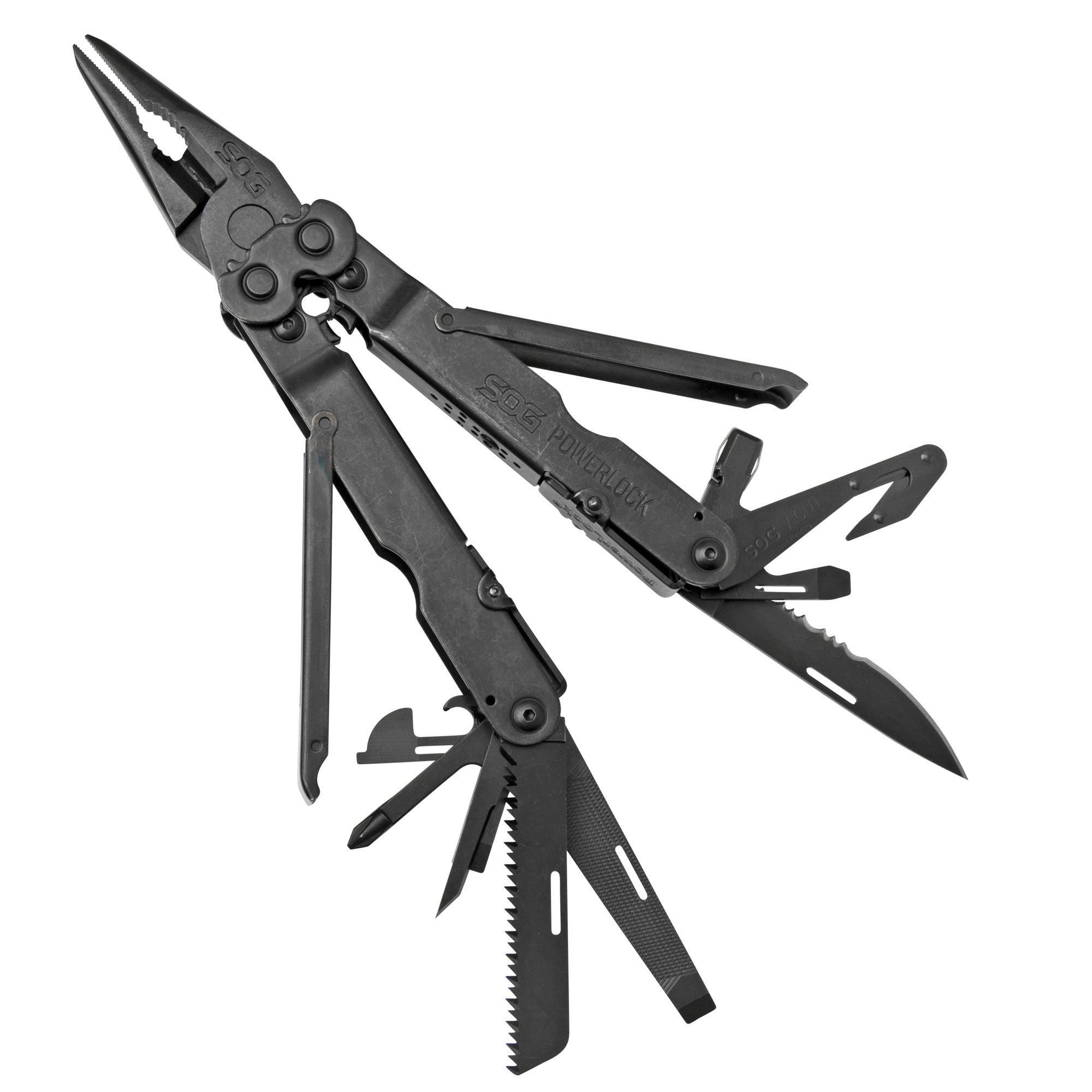 SOG Powerlock Black Oxide Multitool - B63N-CP