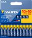 Varta Longlife Power AAA 20 stuks