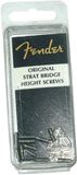 Fender Strat Bridge Height Screws Vintage, inchgewinde, chrom - Gitaaronderdeel