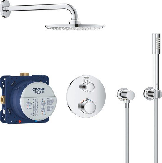 GROHE Grohtherm Perfect Regendouche - Inbouw - ø 21cm - Chroom