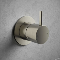 hotbath Douchekraan Cobber Afbouwdeel Mengkraan Rond Verouderd Messing 1 Greeps