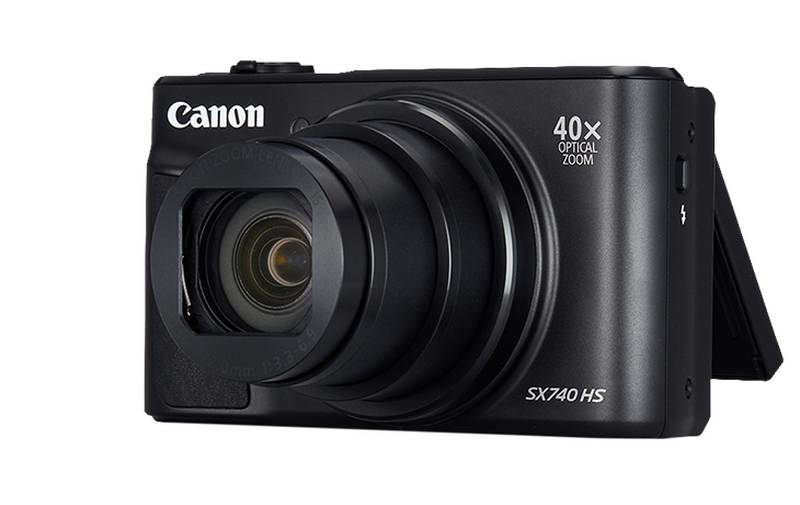 Canon PowerShot SX740 HS - Compact Camera - 20.3MP - 40x Optical Zoom - 4K Video