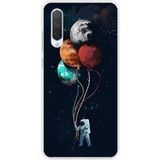Cosmonaute aux ballons Bedrukt siliconen hoesje compatibel met Xiaomi Mi 9 Lite