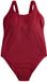 Next Dames F-K Maillot de bain Tissu froissé Col rond Sans manches Berry Red