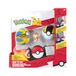 Pokémon PKW4168 Panflam Clip 'N' Go Gordelset - Panflam Battle figuur met flottball, Hyperball en riem, officiële set