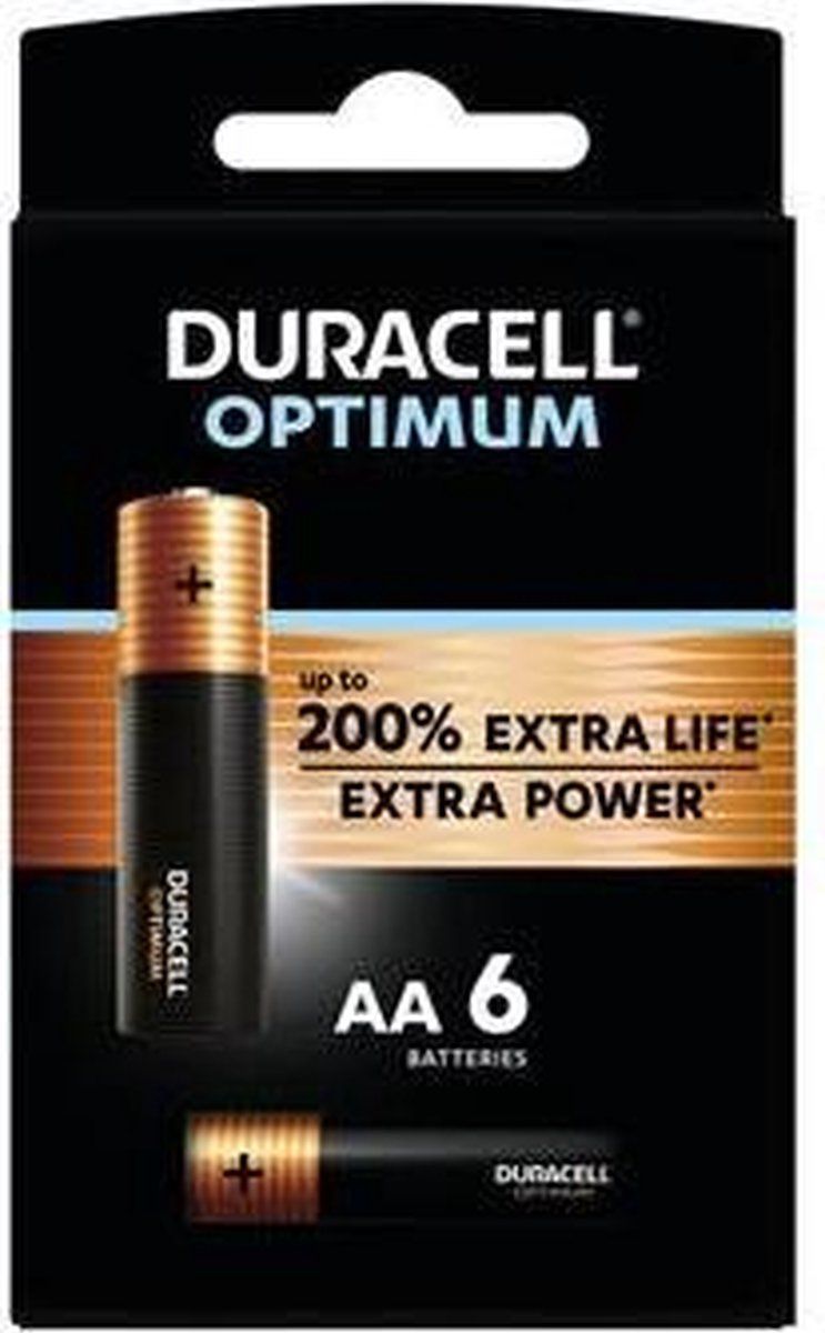 Duracell ALKA OPTIMUM AA X6 - 5000394137639