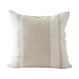 Jules Natural stripe housse de coussin, 50x50 cm