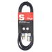 Stagg SMC1 BL microfoonkabel (1m, XLR-bus naar XLR-stekker) blauw