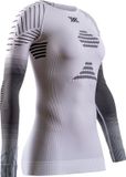 X-Bionic Invent Fx Shirt Lange Mouwen Dames - X White/Grey/Light Grey - S