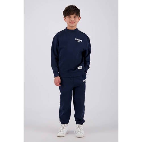 Vingino regular casual broek donkerblauw