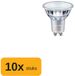 Philips GU10 PAR16 LED Spot 3.7W 2700K 355lm 36° Dimbaar (10 stuks)