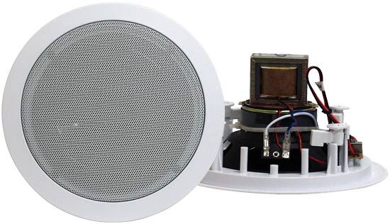 Pyle PDIC80T - Inbouw luidspreker - Wit