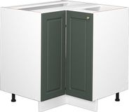 Vicco Fame-Line Hoekkast – 80.5 cm sans plan de travail Vert-Or Vrijstaande stijl