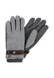 camel active Brei handschoenen met fleece voering - Maat L - Donkergrijs