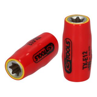 KS Tools 3/8" Torx E-inbus met isolatie - E10 - 1 stuk