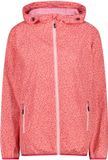 CMP Dames regenjas met capuchon, Corallo, M