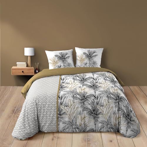 Douceur d'intérieur Dakar - Dekbedovertrek Set - 260x240 cm - 100% Katoen