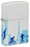 Zippo Stormaansteker, Multi Sports, 540°, kleurenafbeelding, navulbaar, herbruikbaar, windbestendig design, cadeaudoos, gemaakt in de VS