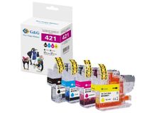 G&G 20553 Inktcartridge 4 stuk(s) Compatibel Zwart, Cyaan, Magenta, Geel