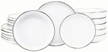 CreaTable Nordic Festive wit 18-delige serviesset