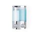 Better Living Zeepdispenser, drievoudig, verchroomd, ABS-kunststof, chroom, 2-kamer