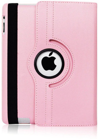 Stuff Certified Leren Vouwbare Cover voor iPad 2019 10 2 - Multifunctioneel Hoesje Case Roze