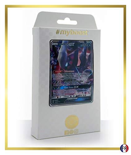 my-booster Darkrai-GX 88/147 - #myboost X Soleil & Lune 3 Ombres Ardentes - Doos met 10 Franse Pokemon kaarten