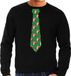 Bellatio Decorations Kersttrui/kerst sweater kerstman met bier - heren M
