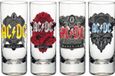 KKL AC/DC - AC/DC 4Pack Black Ice Shot glas - Multicolores