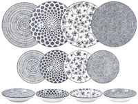 Ibili Armonia Servies 12 Stukken Zilver