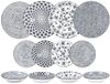 Ibili Armonia Servies 12 Stukken Zilver