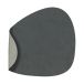 LIND DNA Nupo curve set de table réversible L 1 pièce gris anthracite-gris clair